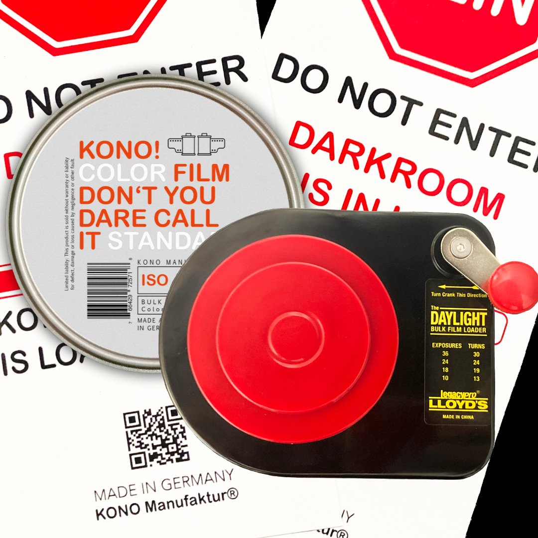 Bulk Film COLOR 400 photo film 35mm — KONO Manufaktur®